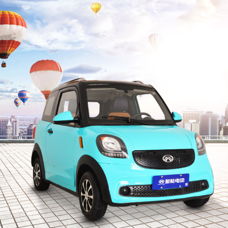 Best Chinese  Convertible Low Speed Pink Pure Electric Mini Cooper City Ev Car For Adult