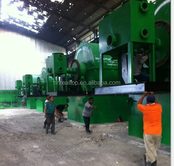 Automatic Waste Tyre Recycling Machine To Rubber Powder / Used Tire Recycling / Waste Tyre Line