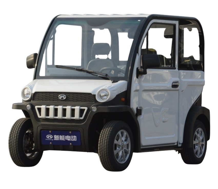 Adult smart electric car fully Enclosed 3000W mini new energy vehicle with 4 seats for sale