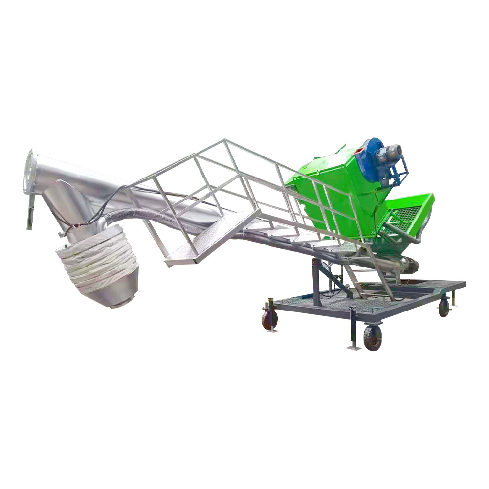 RSE Jumbo Bag Unloaders Machine Screw Elevator Discharge Station Big Bag Discharging Unloading Tool Unload