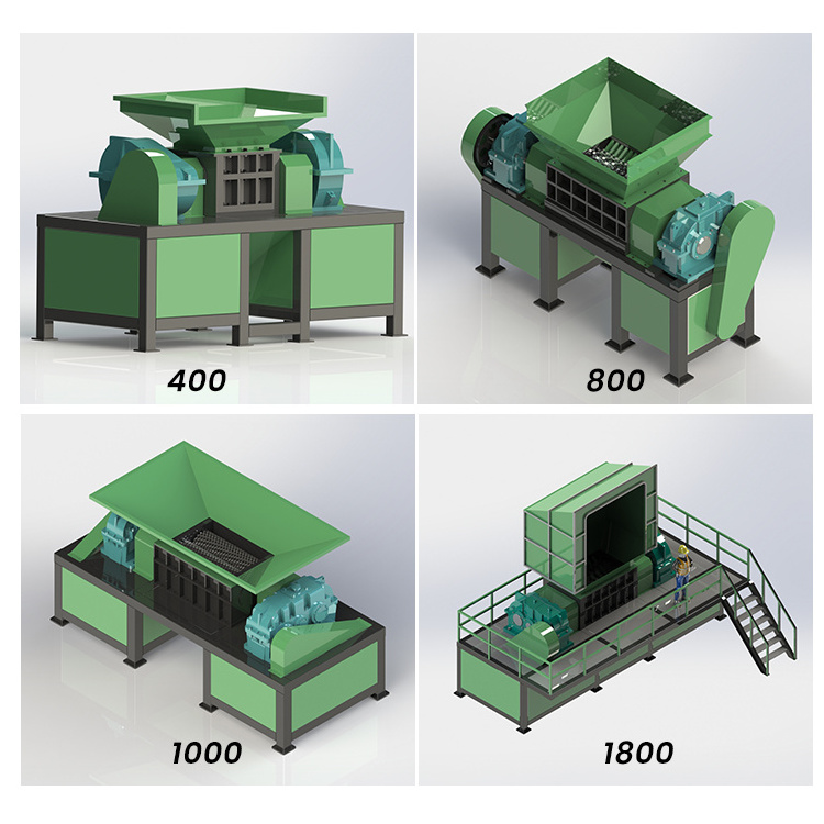 Waste Tire Shredder Line For Sale | Rubber Shredding Machines Prices Waste Tire Powder Recycling Shredder Machine