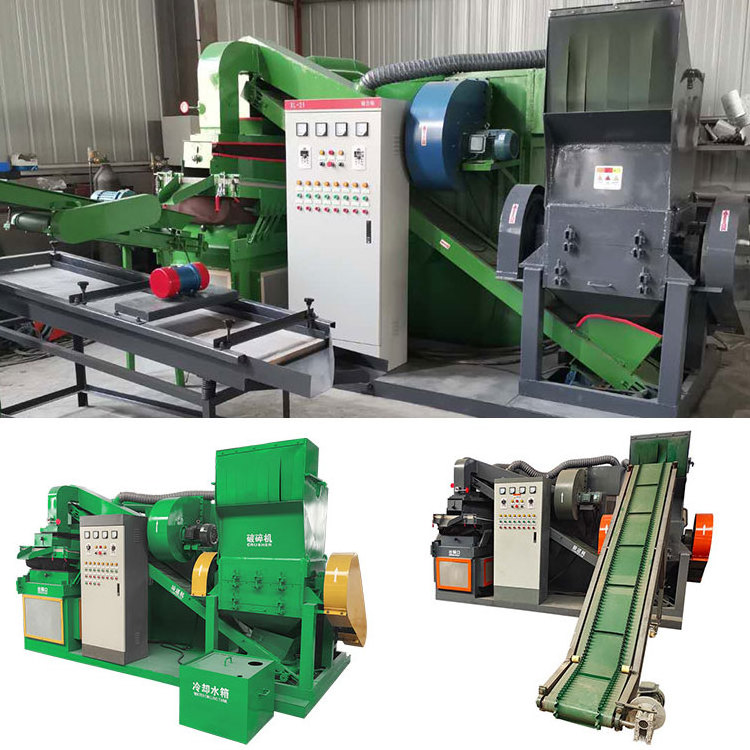 Manufacturer Provide Scrap Copper Wire Radiator Stripping Ac Radiator Recycling Machine Copper And Aluminum Separating Machine