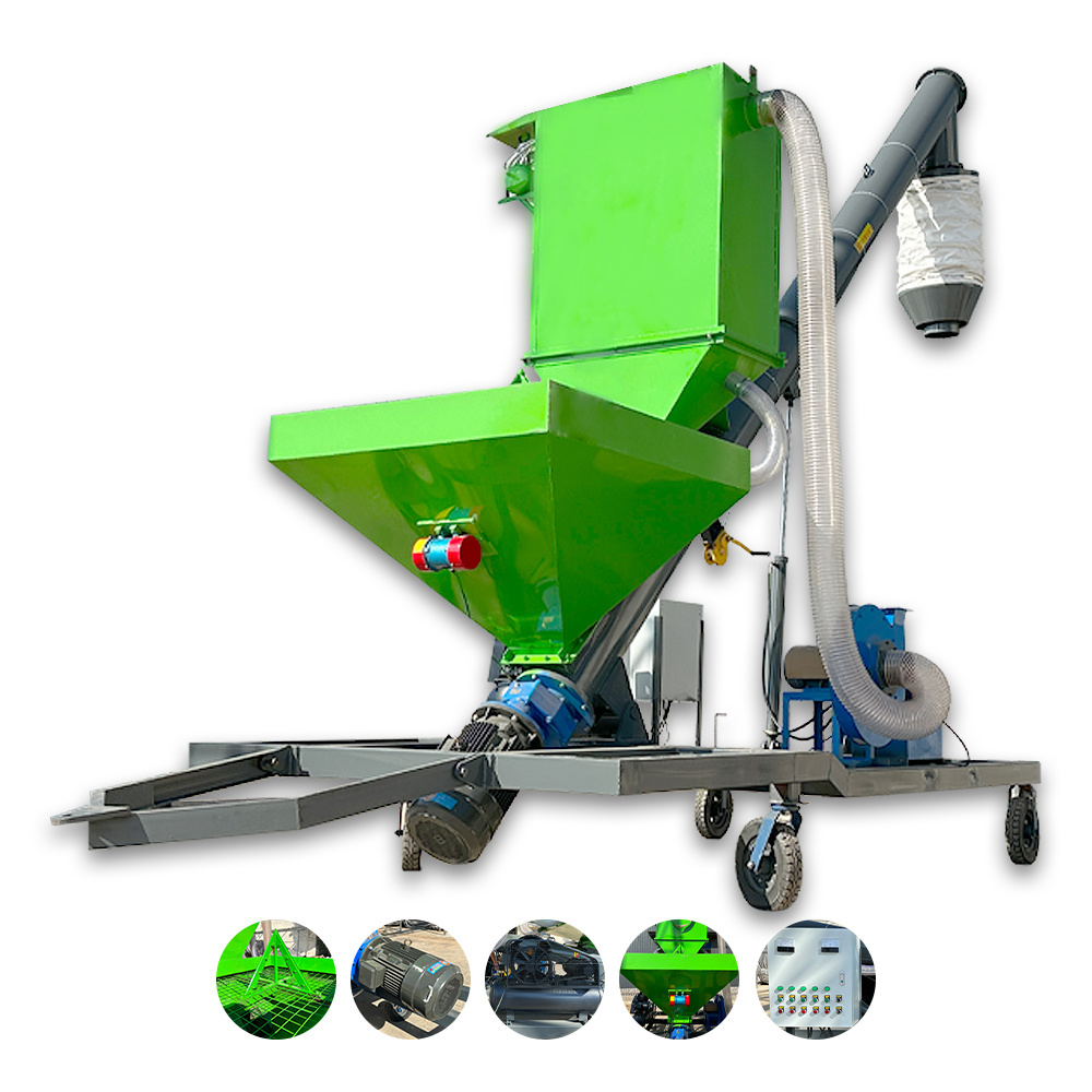 RSE Jumbo Bag Unloaders Machine Screw Elevator Discharge Station Big Bag Discharging Unloading Tool Unload