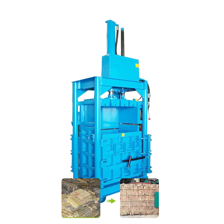 Hot Sale used clothes and textile compress baler waste paper baling machine