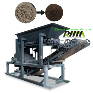 Best-selling nutrient soil crusher removable soil crushing machine crushing machine building stone pulverizer machinery