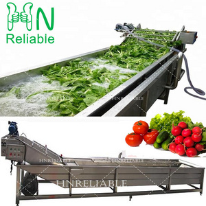 air bubble washing machine used for vegetable fruit cleaning  lime chicken washing cleaning machine frozen food machine