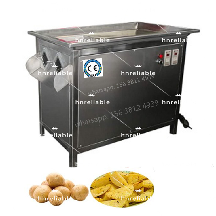 Electric power 300kg per hour 8 wedge french fry cutter / potato wedge cutter machine