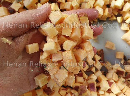 carrot dicing machine carrot cube cutting machine vegetable fruit cube dicing machine