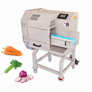 Industrial cabbage parsley okra chilli coriander long beans  cutting machine leafy vegetables cutter bitter leafy shredding