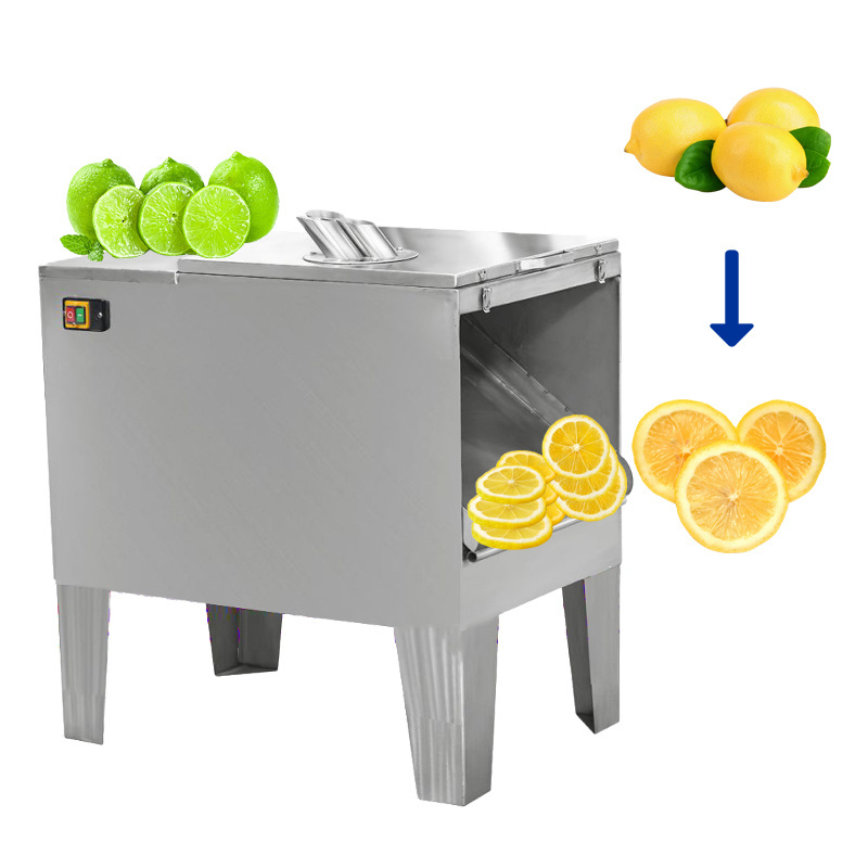 Large capacity Automatic Lemon slicer slicing Cutting Machine lemon and lime slices cutter