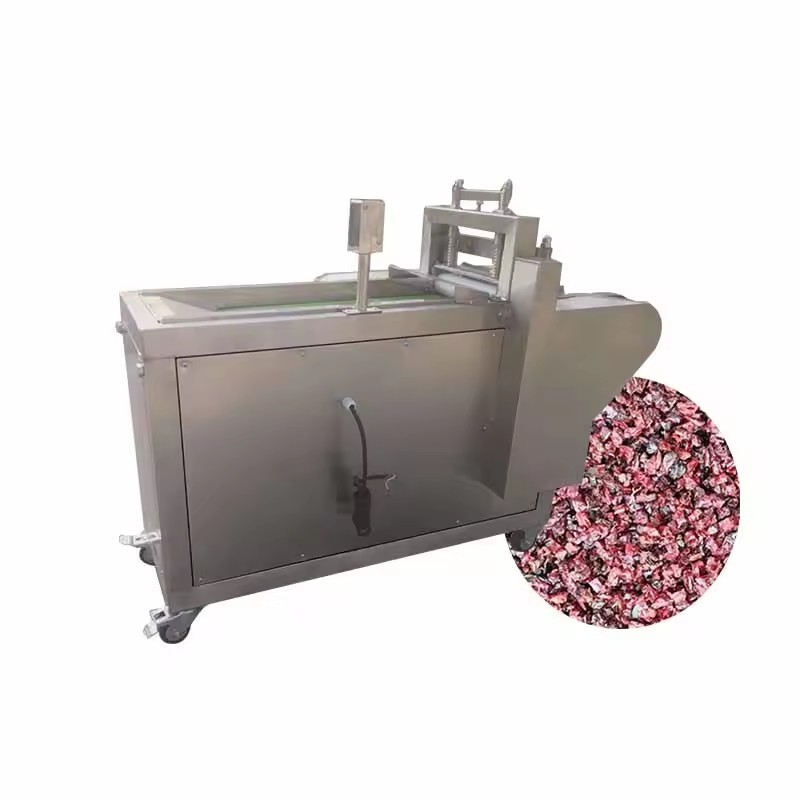 Dry Fruit Chopping Machine Dates Coconut Cutter Cutting Dicing Machine