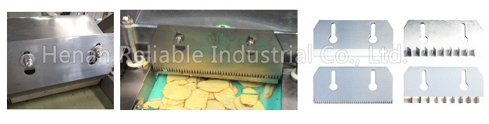 Potato Wedge Cutter / Potato Finger Chips Cutting Machine