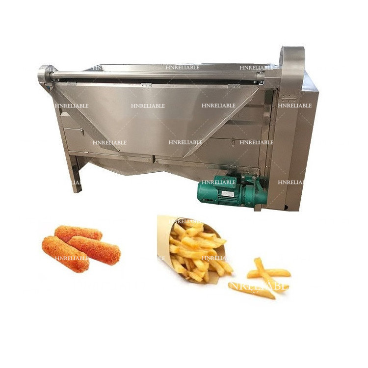 Best price automatic discharging garri frying machine / peanut frying machine / frying machine deep fryer for plantain chips