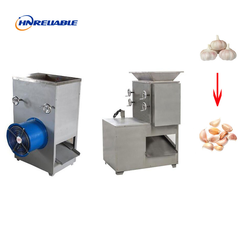 High efficient garlic bulb splitting separating breaking breaker line Garlic Clove Separator Machine