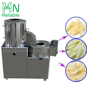 multifunction potato peeling slicing machine French fries and Potato Chips Cutter