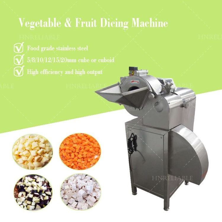 Industrial factory price mango apple banana fruit dicer  / commercial food sausage cube cutting machine for sale