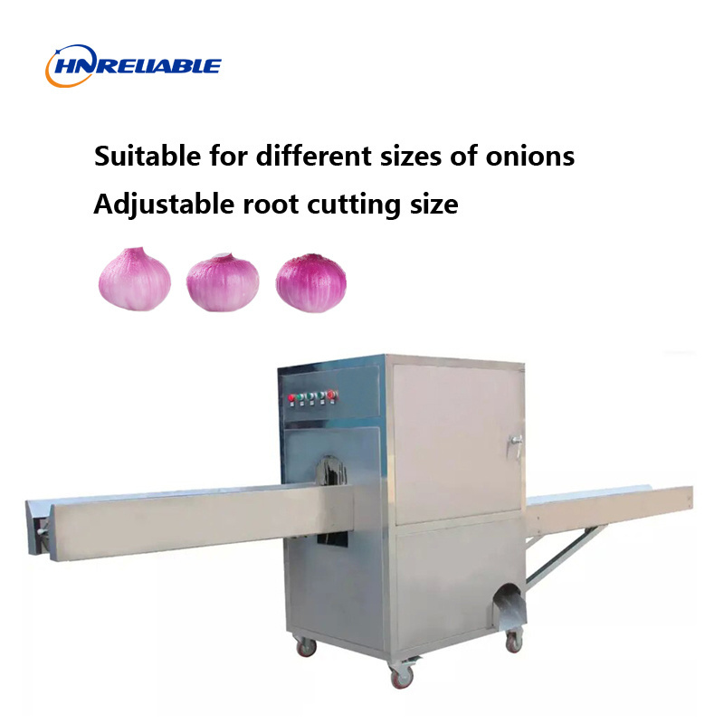 Automatic Lemonheads Onion head and root end Cutting Removing Machine onion tail cutter cutting machine