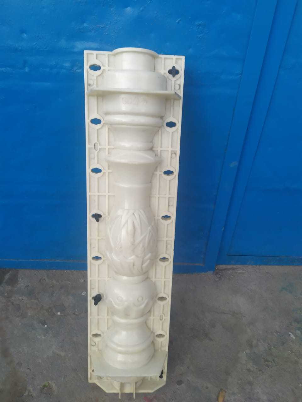 precast concrete house plastic baluster pillar rubber mold for concrete statues