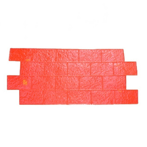 resins decor stamping die mould for hydraulic presses stamped decorative concrete patterns molds