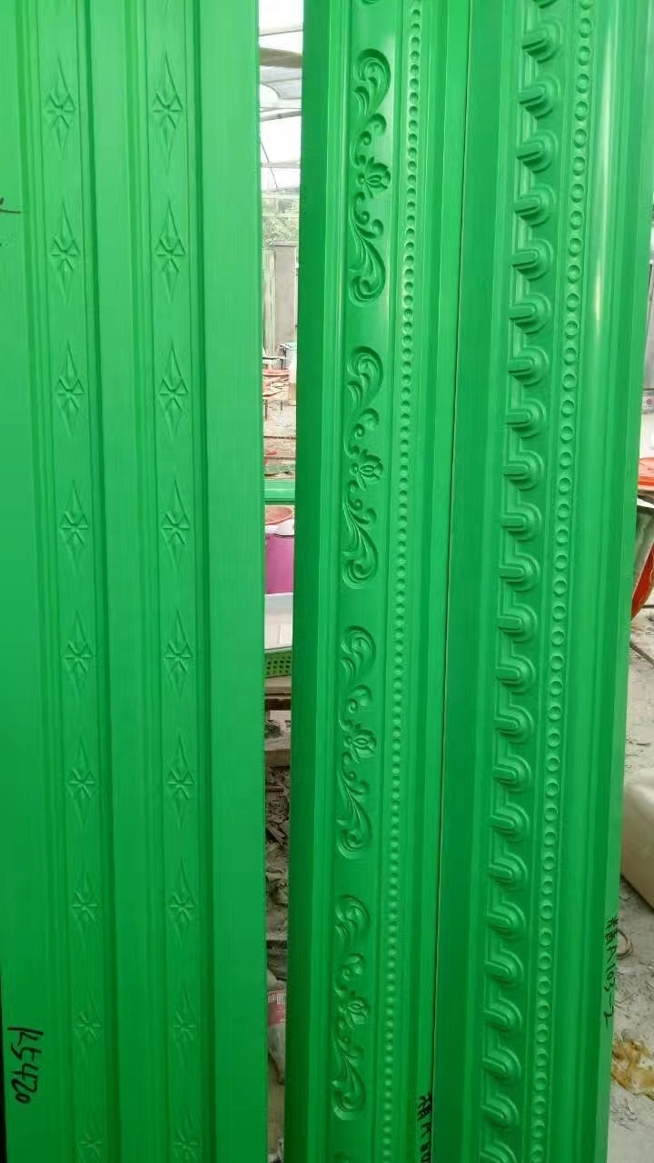 Renfa high quality factory supply decorative interior ceiling cornice moulding fiberglass material wall molding panels for sale