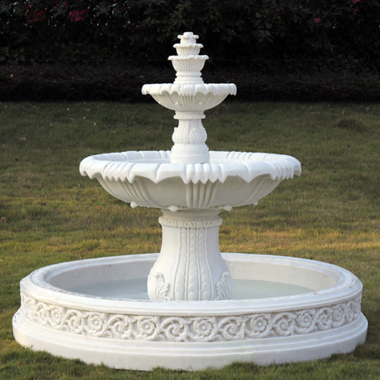 Decorative Concrete Molds Concrete Waterfalls Resin Water Fountain Mold