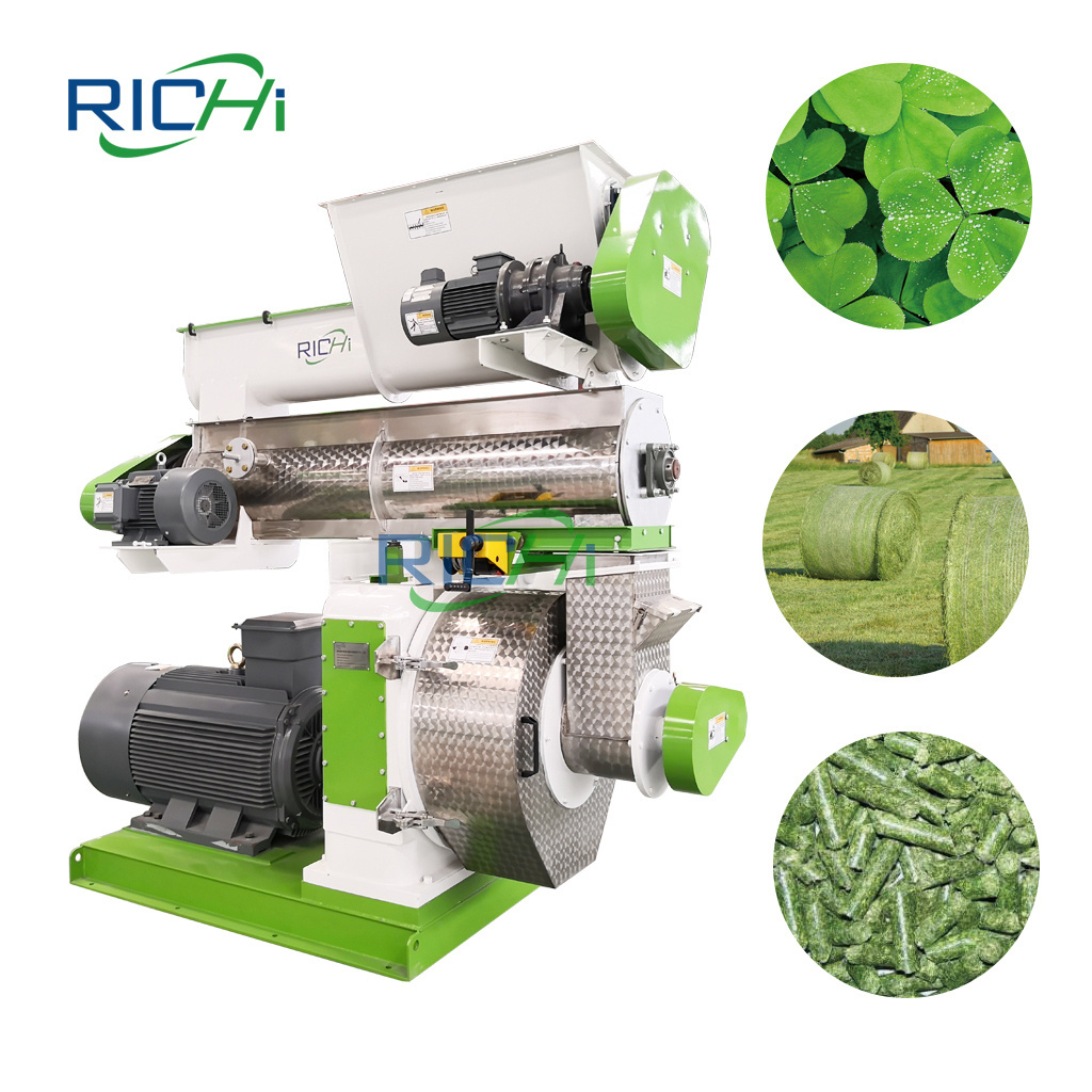 RICHI Low Price 1-10T/H Making Alfalfa Pellet Alfalfa Pellet Machine For Sale