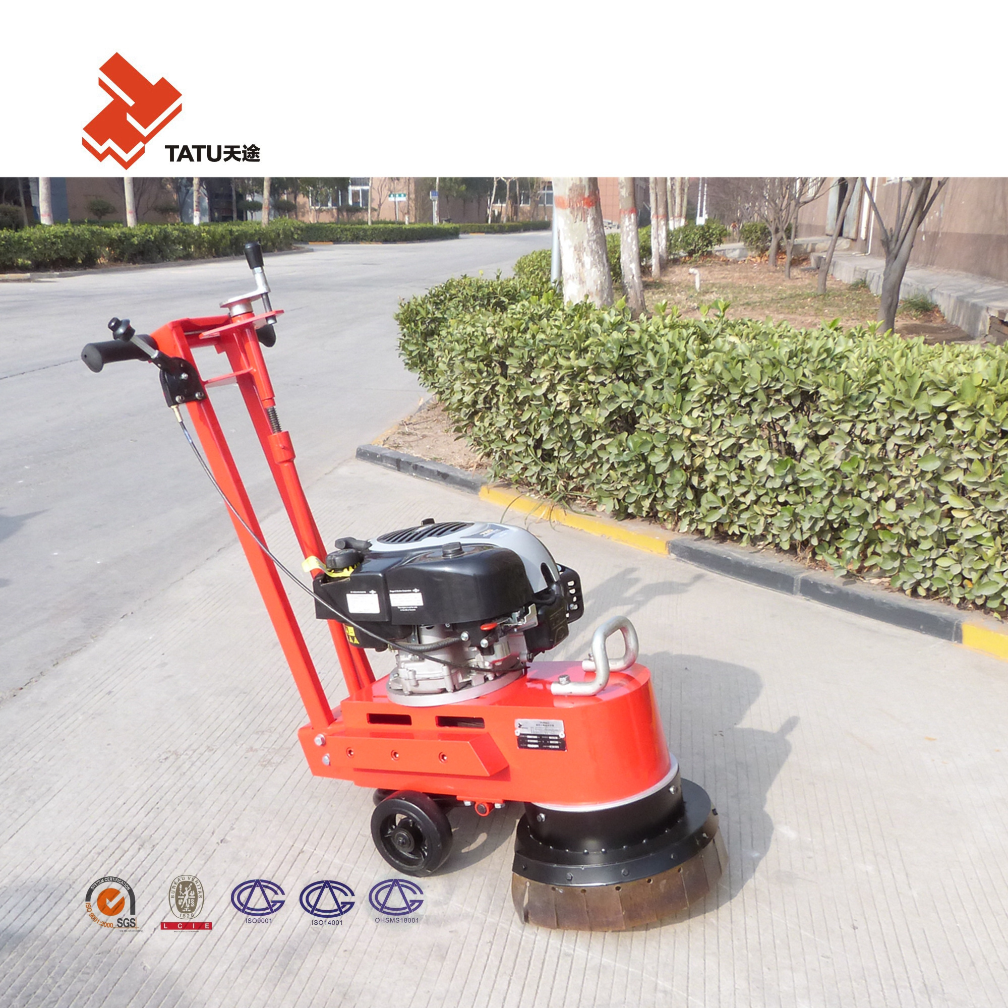 Road Marking Removal Machine/Steel Brush Cold Paint Remover