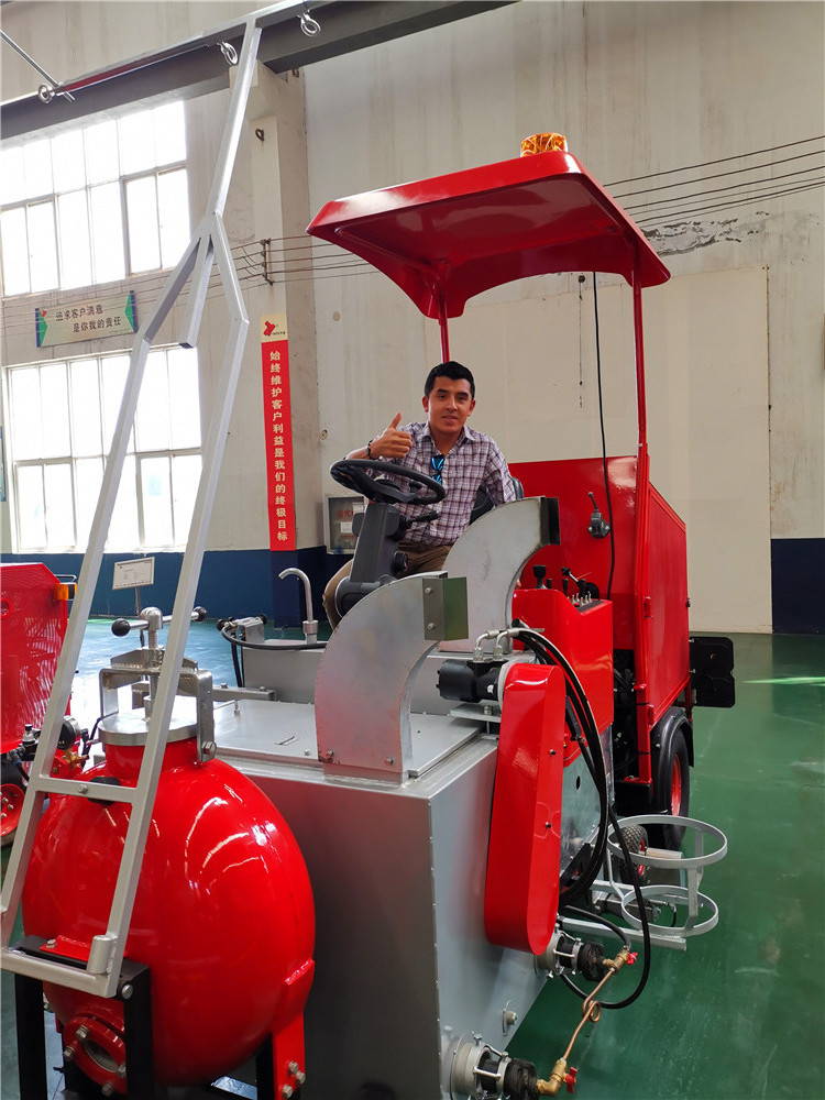 TATU highway painting thermoplastic paints thermoplastic pavement marking machine