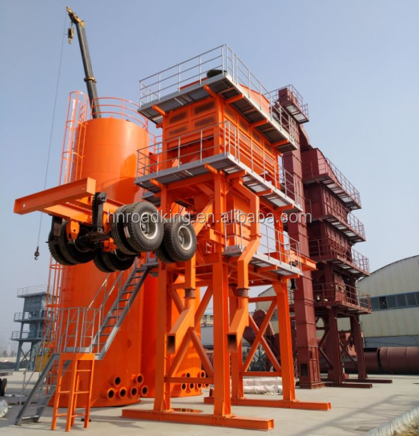 120t/h Mobile Asphalt Mixing Plant