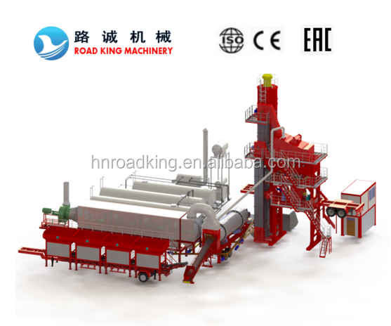 120t/h Mobile Asphalt Mixing Plant