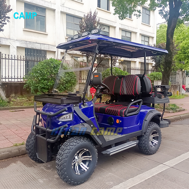 High Quality Off-road Club Car 48V 72V Cheap Price Electric Golf Carts 4 6 Seater Golf Buggy