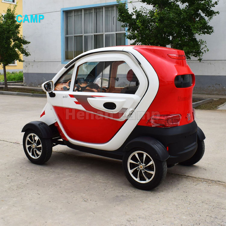 small 4 wheel eec small enclosed electric car 2 seater street legal electric car for sale