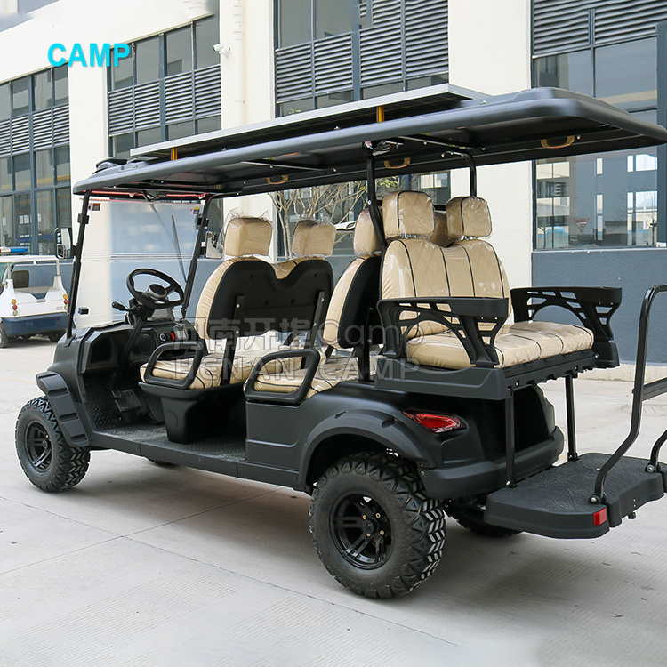 CAMP new design 6 passenger electric golf cart lifted gas golf buggy electric cart scooter