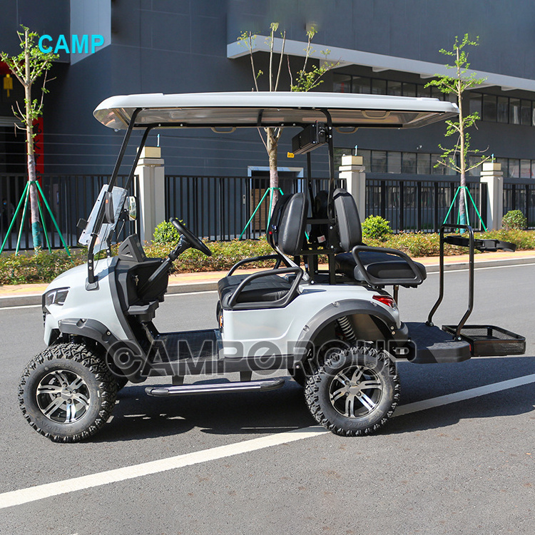 CAMP Custom electric Street Legal Golf Buggy 2 4 6 Seater Off-road Electric Lifted Golf Cart