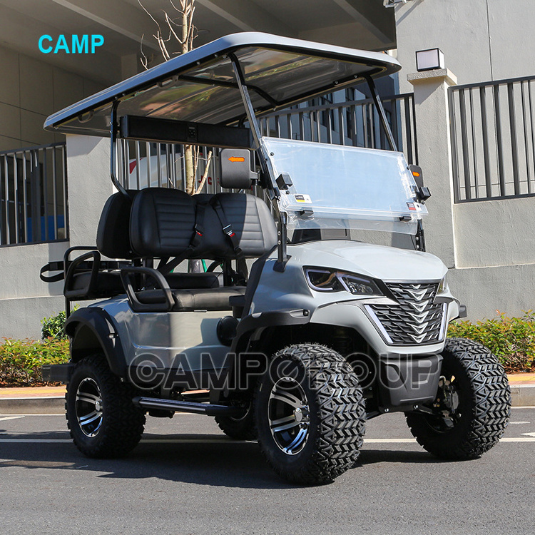 CAMP Custom electric Street Legal Golf Buggy 2 4 6 Seater Off-road Electric Lifted Golf Cart