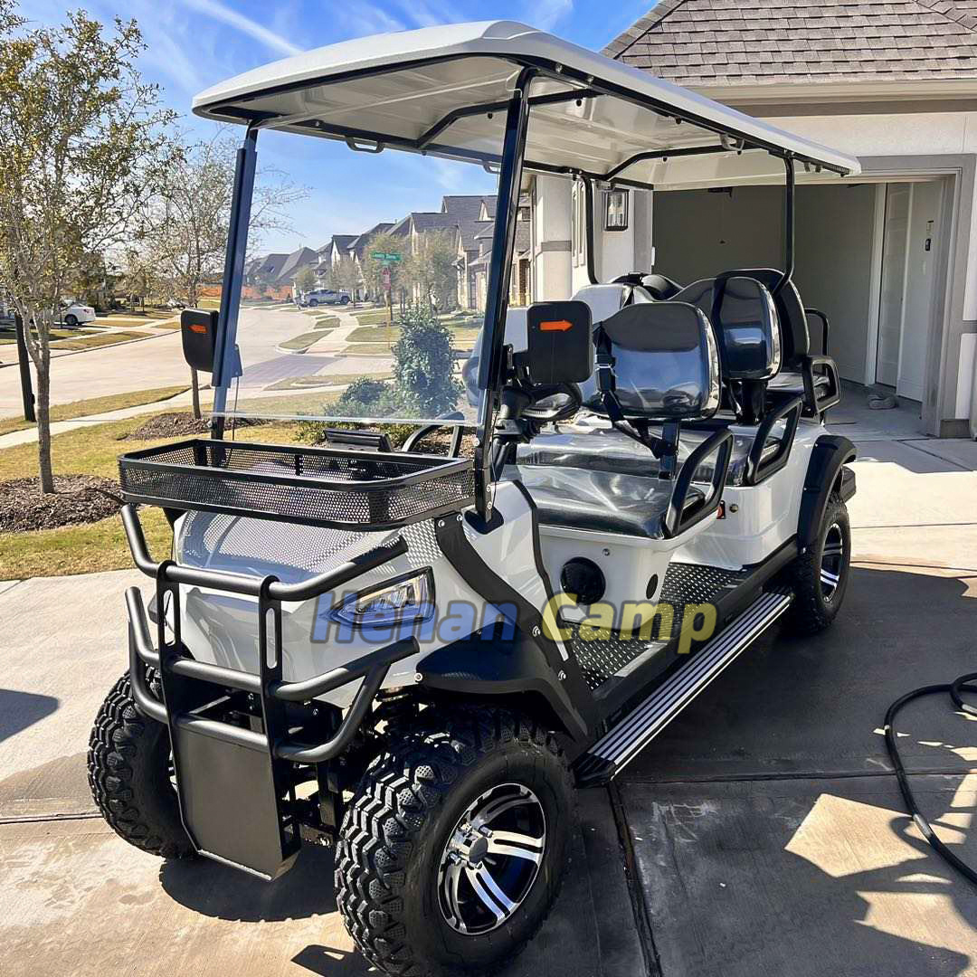 CAMP Electric Lifted Gas Golf Cart 2 4 6 8 Seats 4x4 Off Road Type for Sale Custom