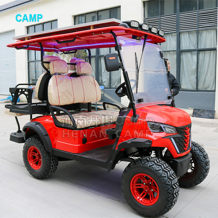 CAMP Lifted 4 seater gas golf carts hunting club car golf cart electric mobility scooter golf buggy