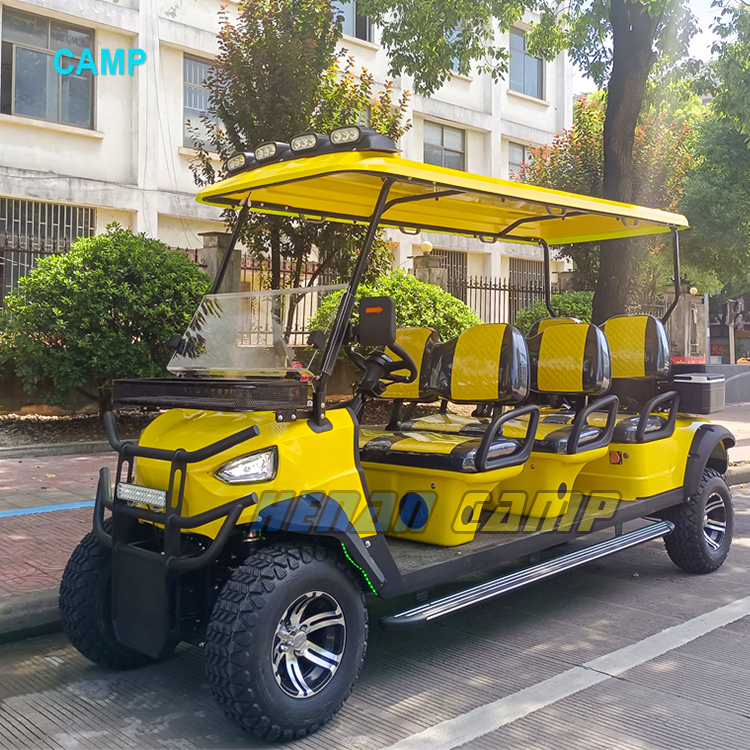 street legal 6 seater golf cart off road electric golf cart with cargo bed