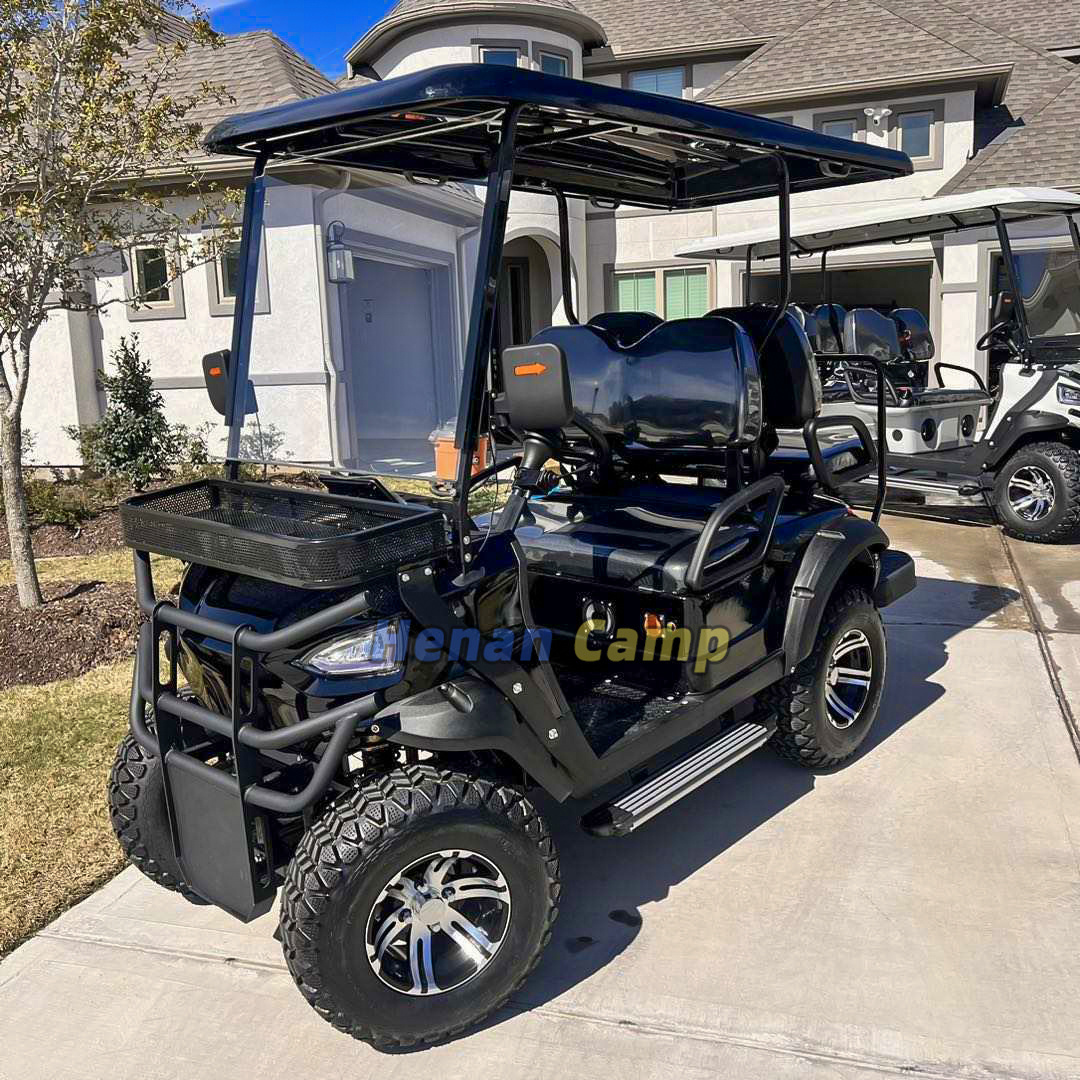 Four-Wheel Drive Electric Golf Carts 4 Seater / Gas Powered Golf Carts For Sale