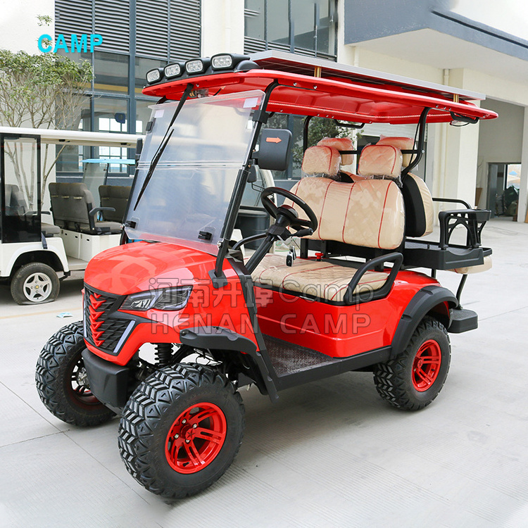 CAMP Lifted 4 seater gas golf carts hunting club car golf cart electric mobility scooter golf buggy