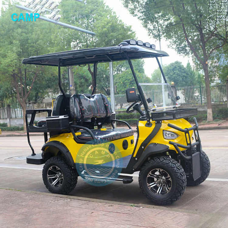 2024 Hot Sale 3/4/5KW Farm 4X4 4 Seat Electric Golf Car, Cheap Sport Off Road Electric Golf Cart for Sale