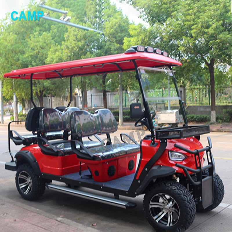 Cheap Used Off Road Gasoline Golf Carts / Golf Cart 6 Seat Electric 48v