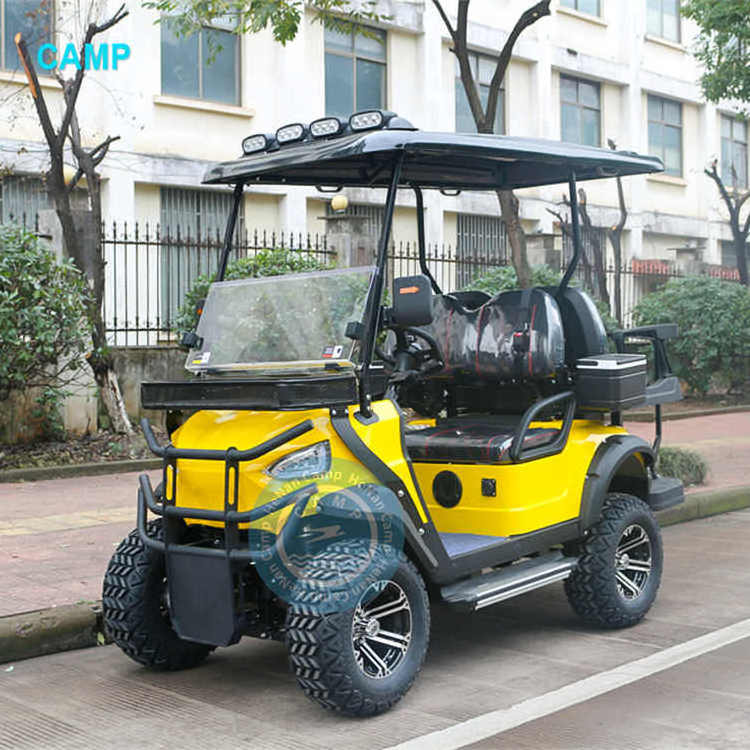 2024 Hot Sale 3/4/5KW Farm 4X4 4 Seat Electric Golf Car, Cheap Sport Off Road Electric Golf Cart for Sale