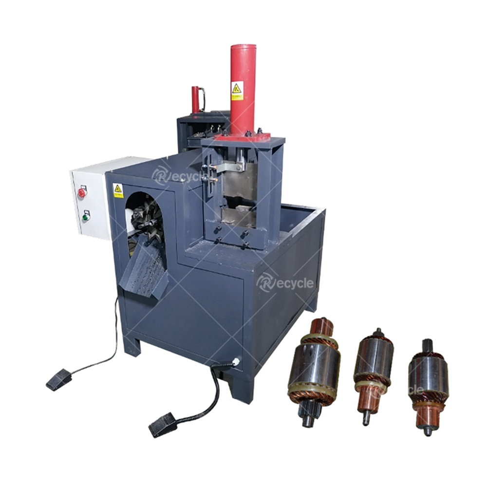 CE Motor Stator Cutting Machinery Motor Rotor Recycling Machine for Recycle Copper Scrap On Sale