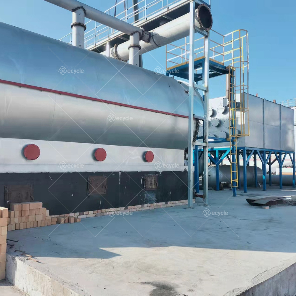 20-30T Continuous Pyrolysis Waste Tyre To Fuel Oil Reactor Pyrolysis Plant For Sale