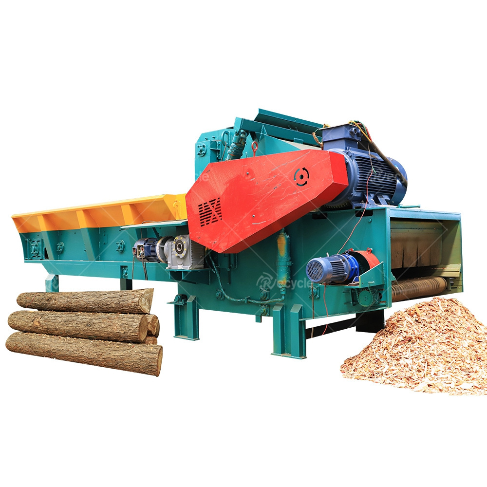 Wood Peeling Machine Solid Logs Into Chipper Shaving Flaking Machine