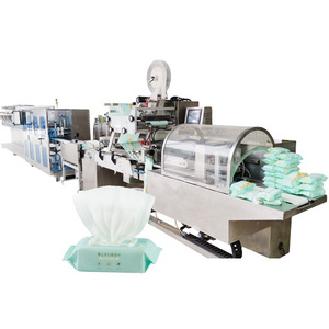 High Speed Wet Tissue For Baby Wet Wipes Production Line Wet Tissue Making Machine