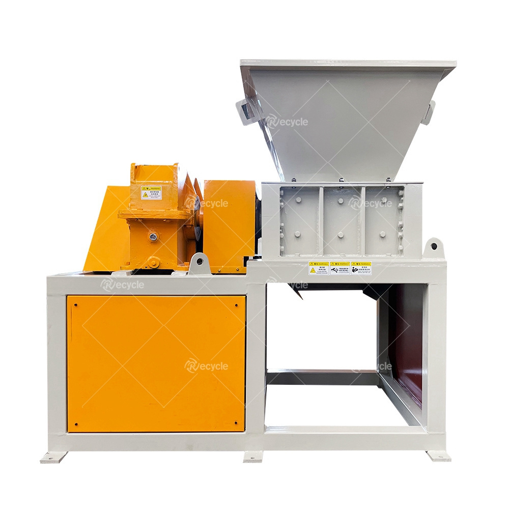 Double Shaft Shredder for E Waste Electronic Computer's Hard Drive Circuit Board Mobile Phone Cd Shredder