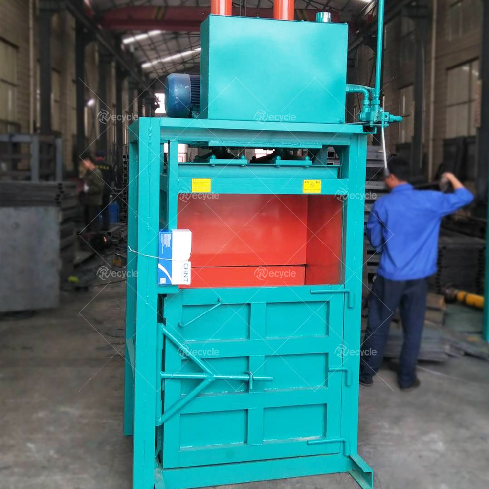 Manual Vertical Baling Compactor Machine Plastic Baling Machine Waster Paper Baler Machine