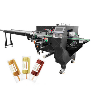 Food Candy Bread Bakery Cookies Biscuit Vegetables Flow Wrapping Packing Machine Automatic